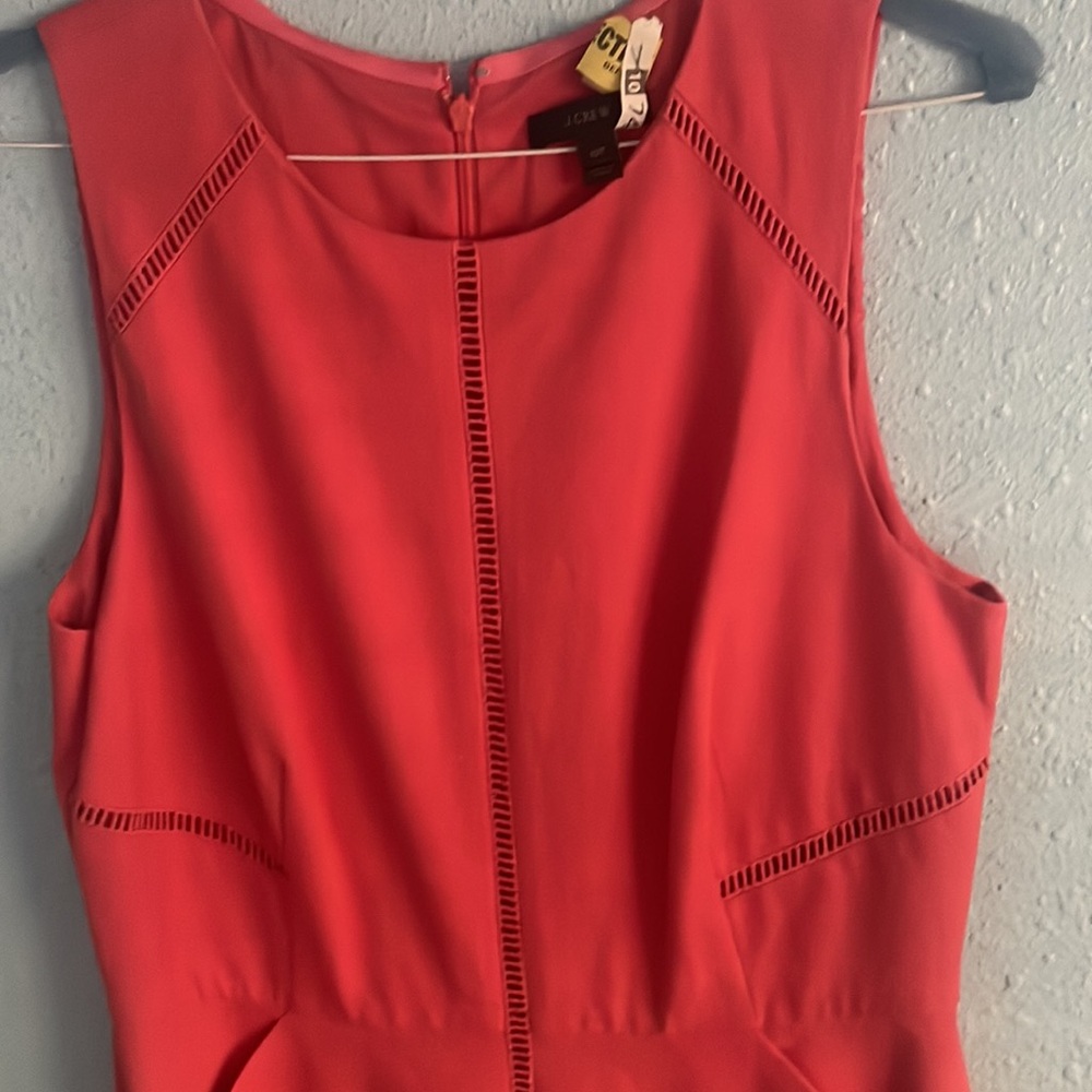 J crew cotton/linen Dress 10T - Picture 5 of 9